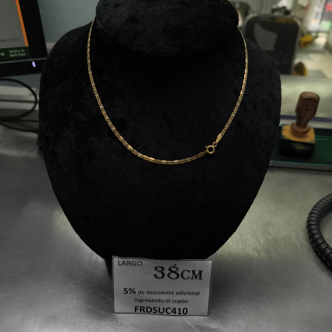 CADENA ORO 10 K 2,90 GRMS (SEMINUEVO)