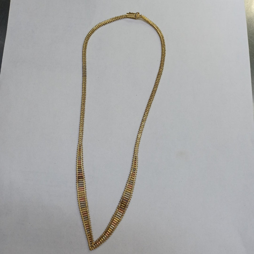 GARGANTILLA ORO 14 K 17.4 GRMS (SEMINUEVO)