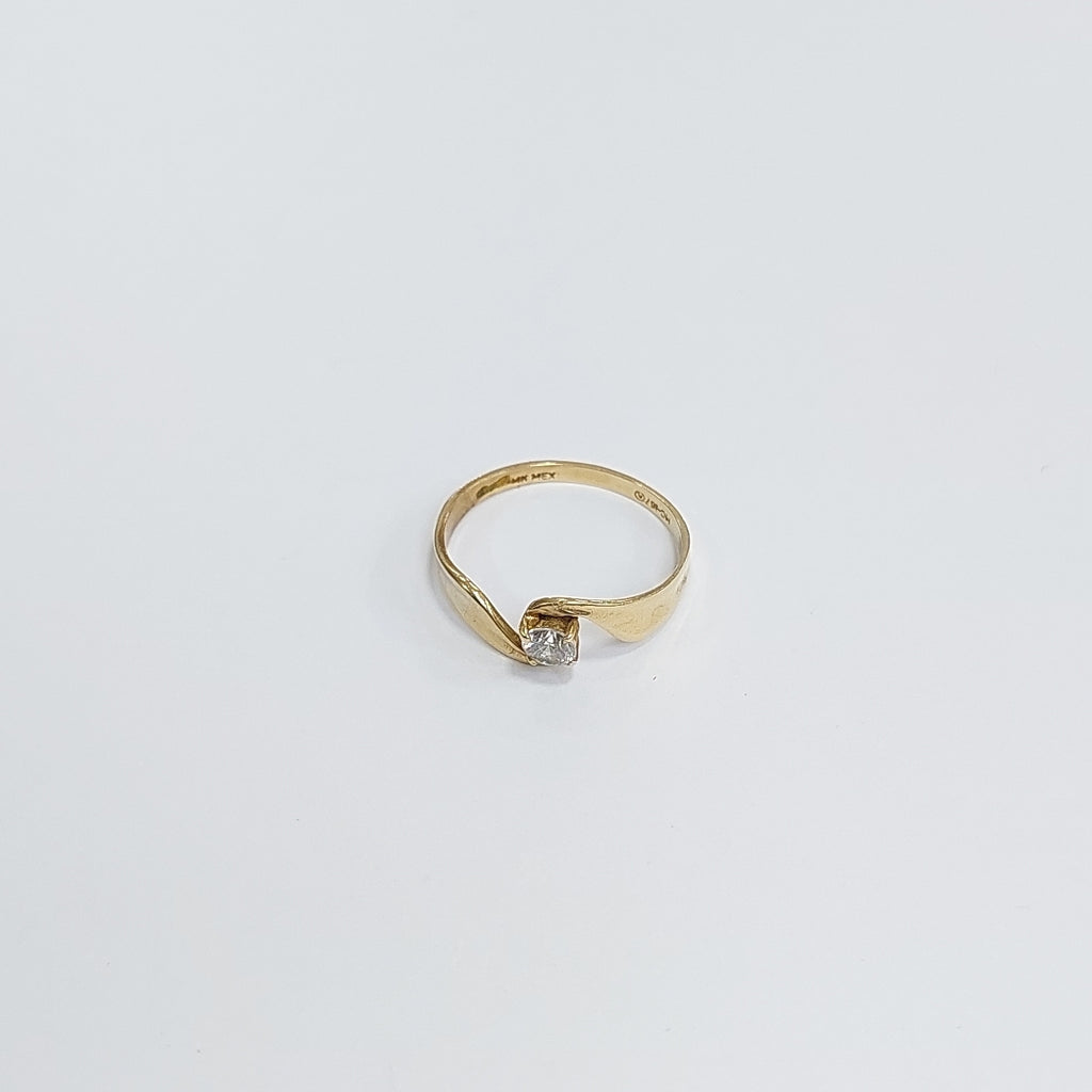 SOLITARIO ORO 14 K 1,70 GRMS (SEMINUEVO)