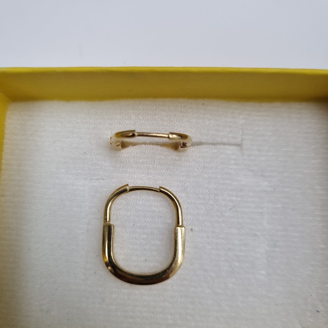 ARRACADAS PAR ORO 14 K 5.6 GRMS (SEMINUEVO)