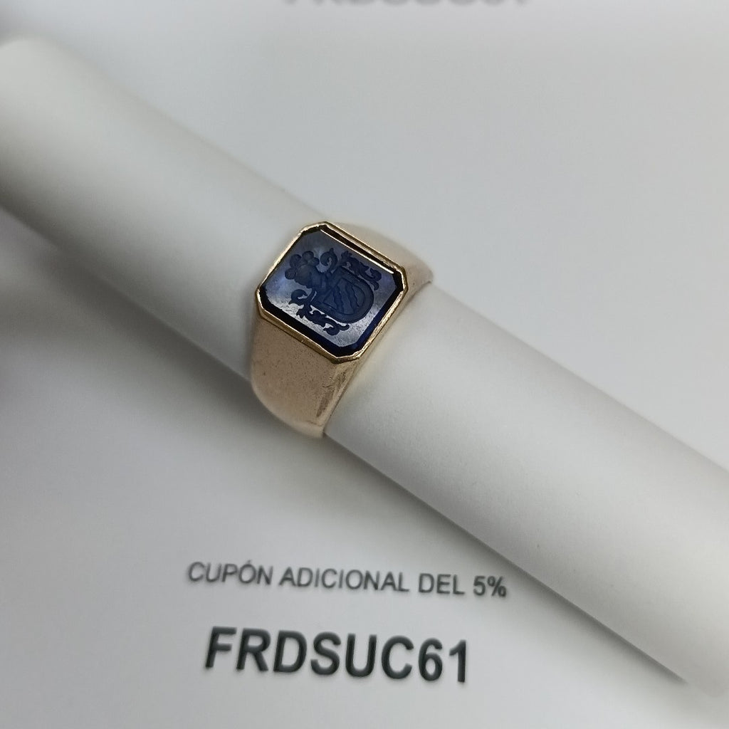ANILLO ORO 14 K 16.3 GRMS (SEMINUEVO)