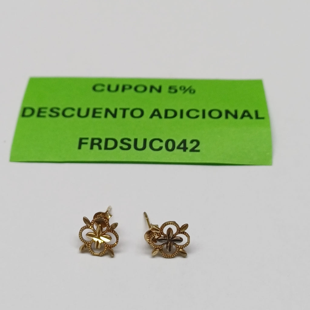 BROQUELES PAR ORO 10 K 0.7 GRMS (SEMINUEVO)