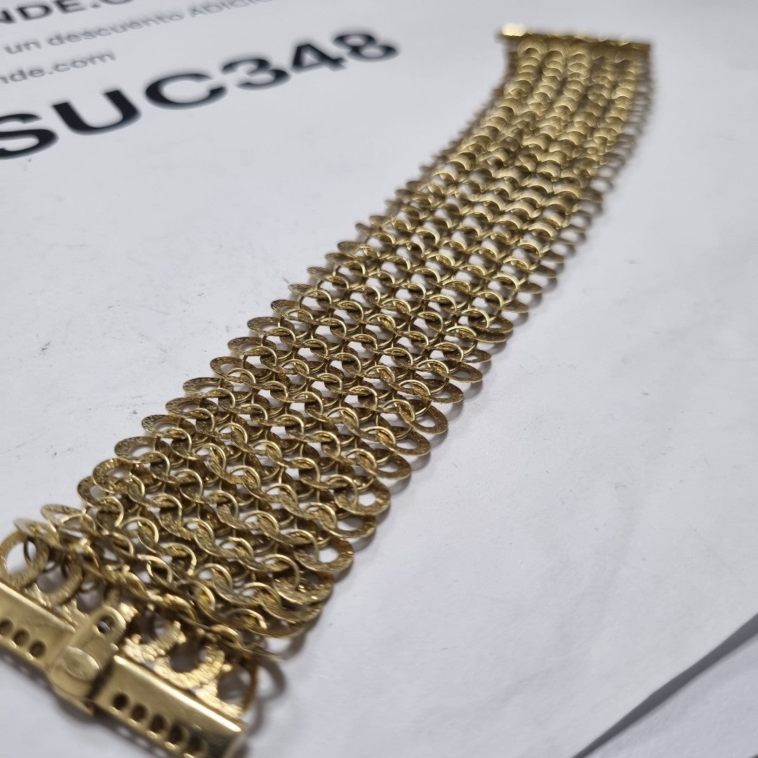 PULSERA ORO 14 K 35.8 GRMS (SEMINUEVO)