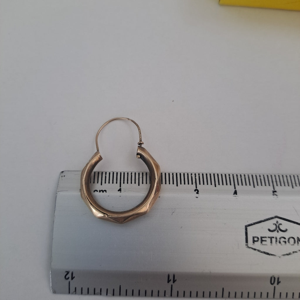 ARRACADAS PAR ORO 10 K 1.3 GRMS (SEMINUEVO)