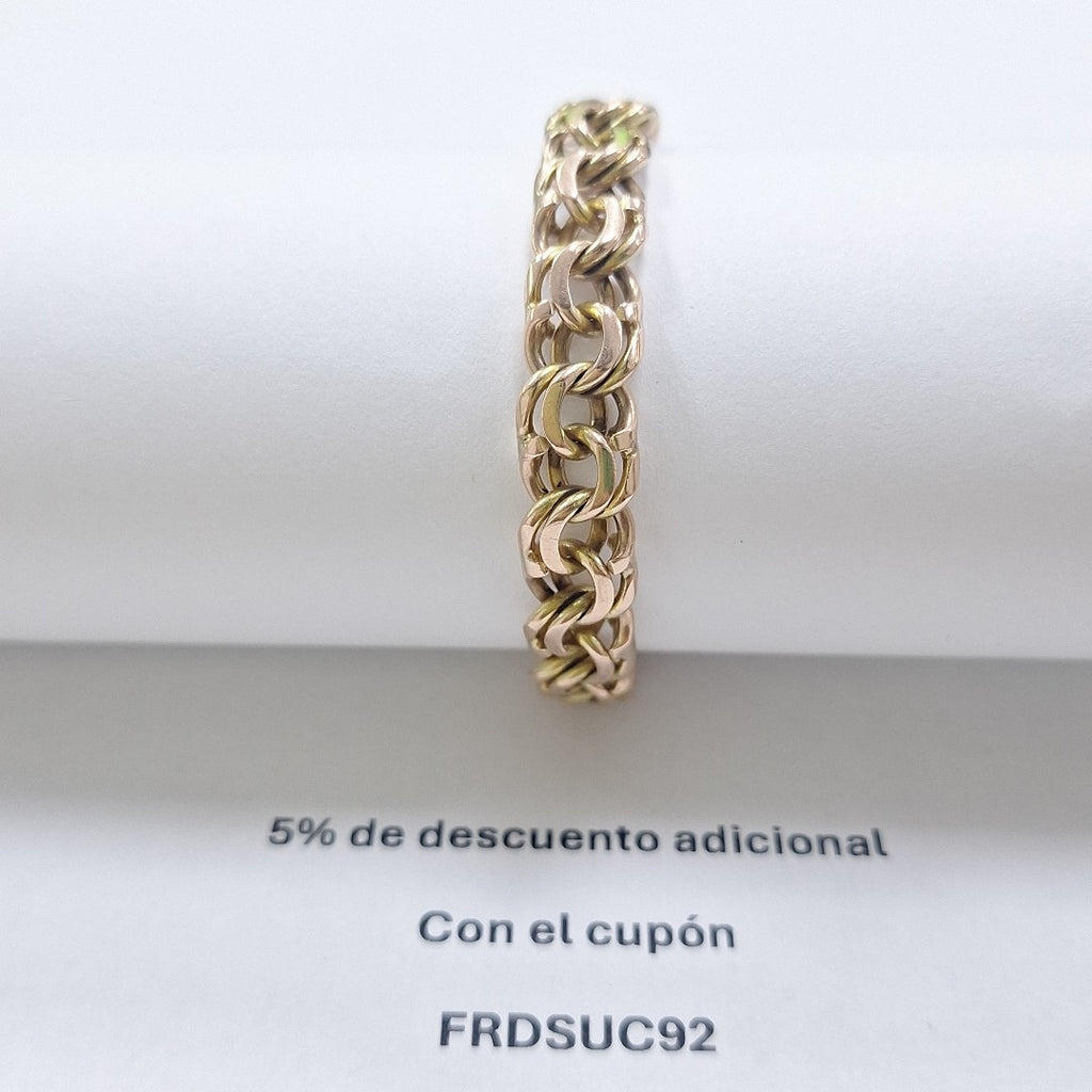 PULSERA ORO 10 K 25,80 GRMS (SEMINUEVO)