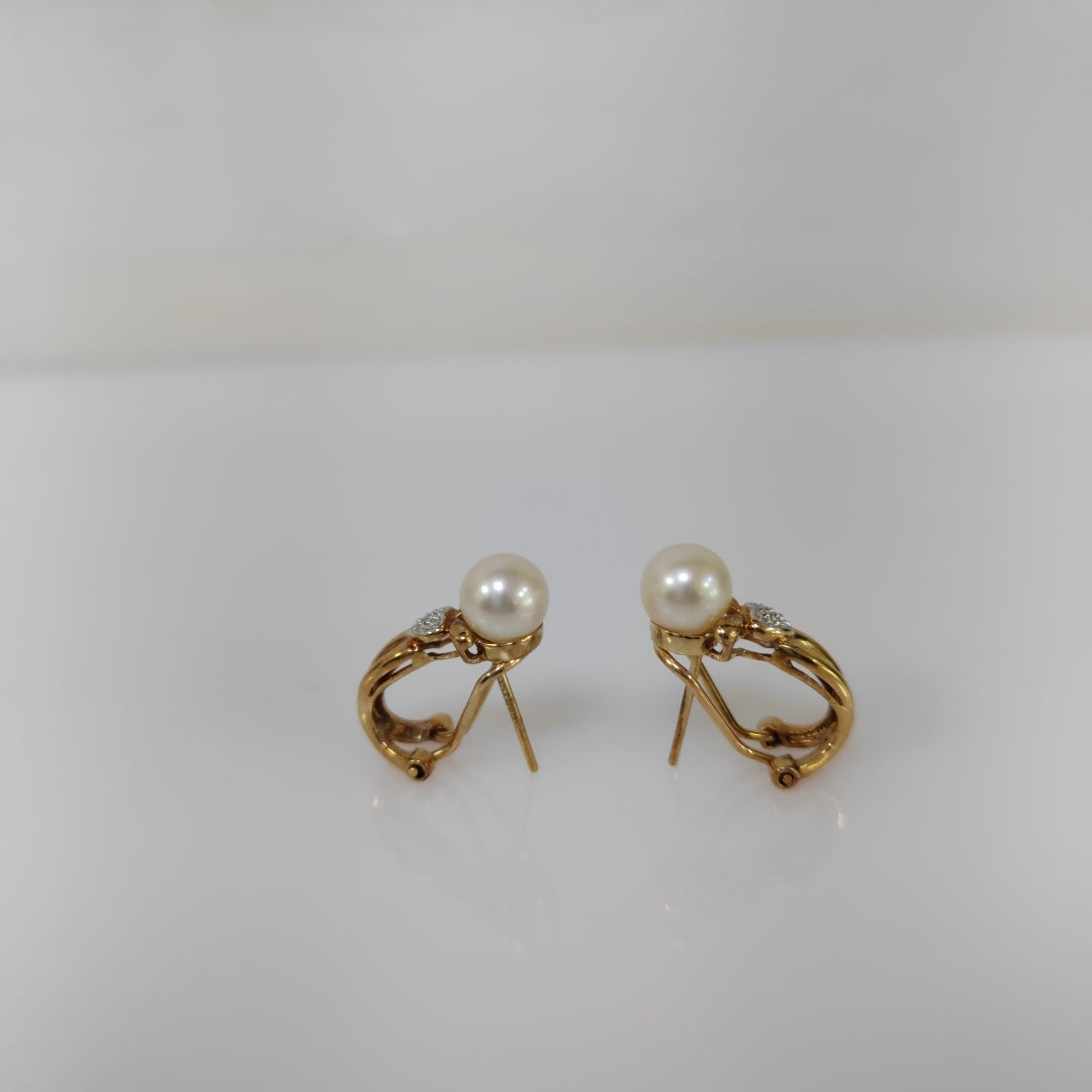 ARETES PAR ORO 14 K 4.2 GRMS (SEMINUEVO)