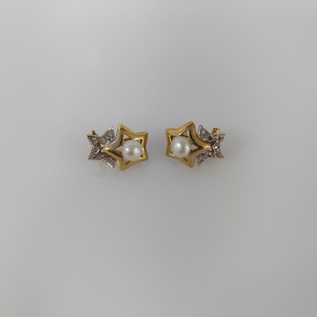 ARETES PAR ORO 14 K 5 GRMS (SEMINUEVO)
