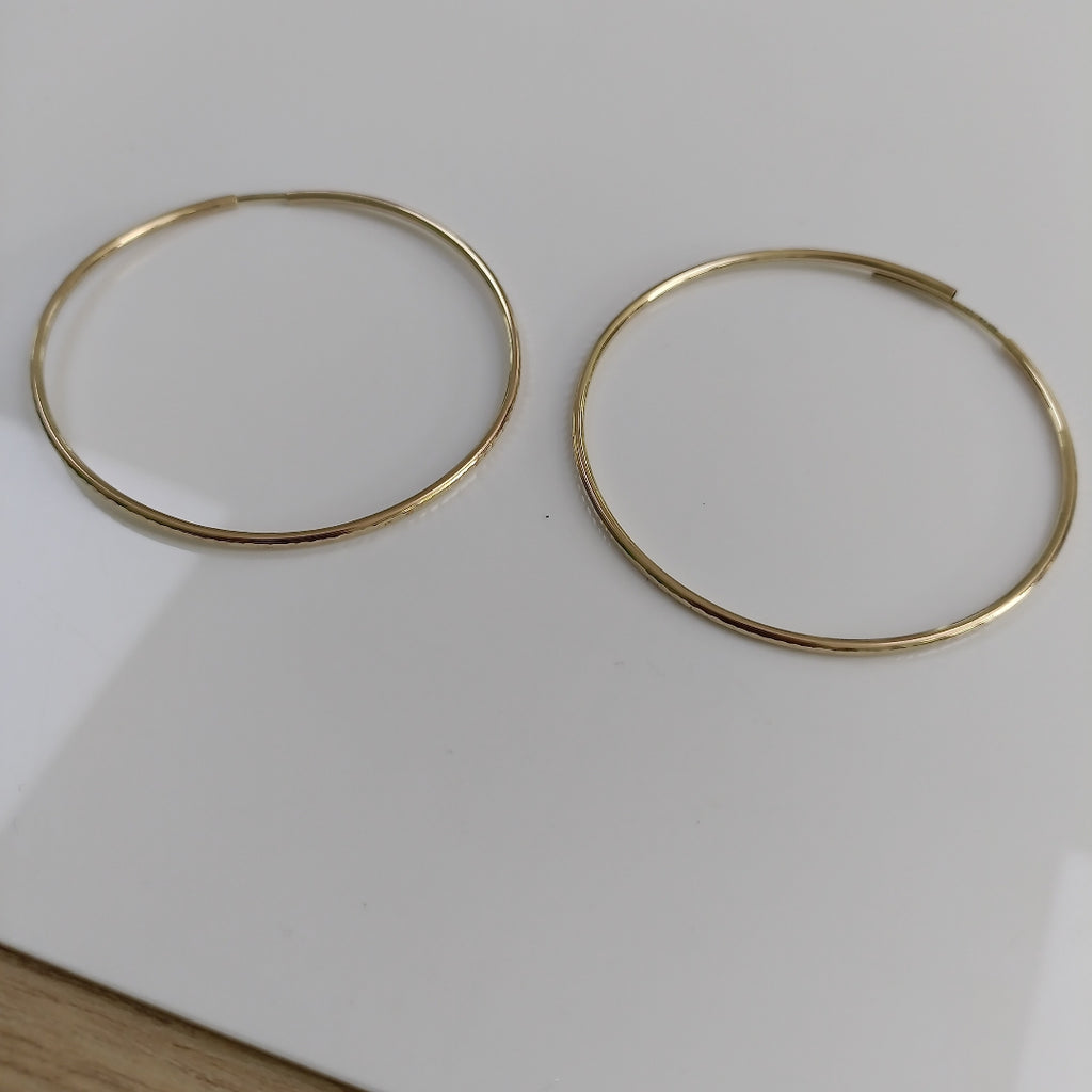 ARETES PAR ORO 14 K 3.5 GRMS (SEMINUEVO)