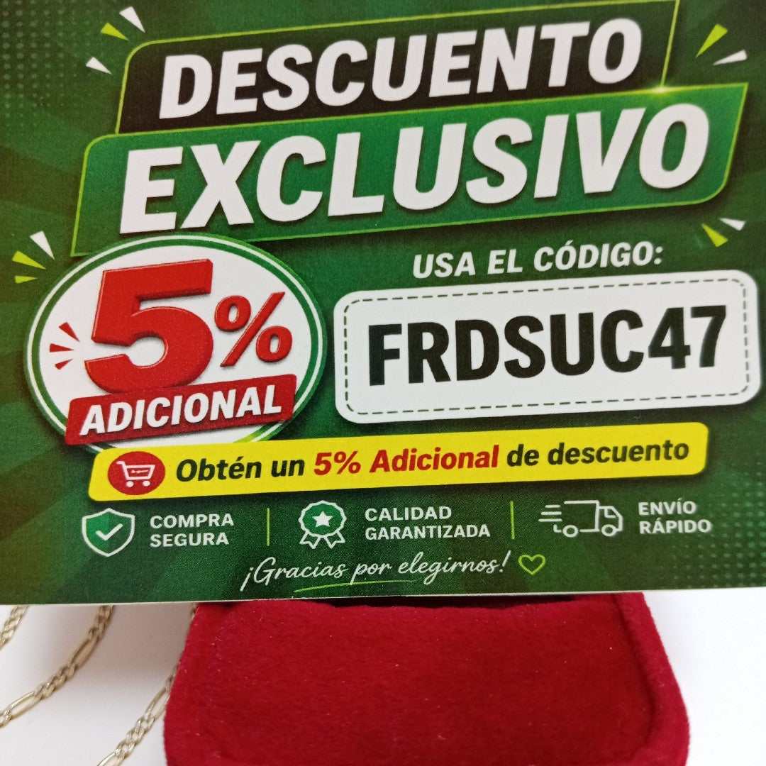 CADENA ORO 14 K 4.5 GRMS (SEMINUEVO)