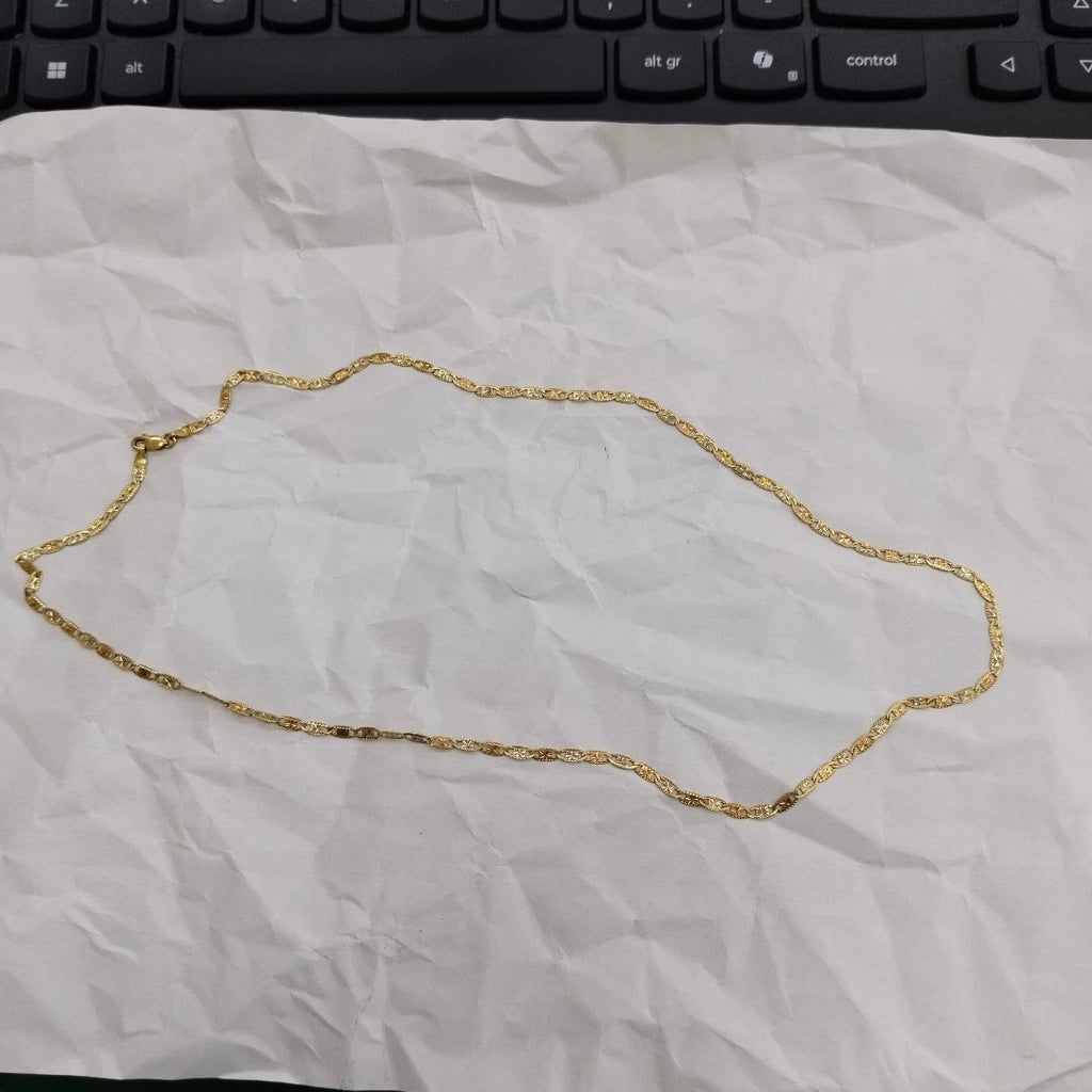 CADENA ORO, ORO COMBINADO 14 K 4.5 GRMS (SEMINUEVO)