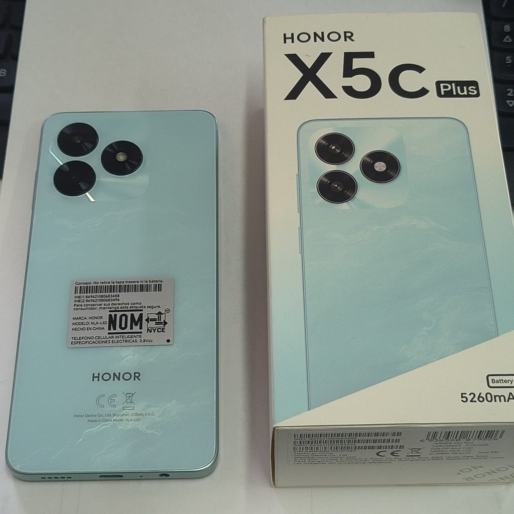 CELULAR HONOR X5C PLUS NLA-LX3 (2025) 256 GB 6 GB RAM (SEMINUEVO)