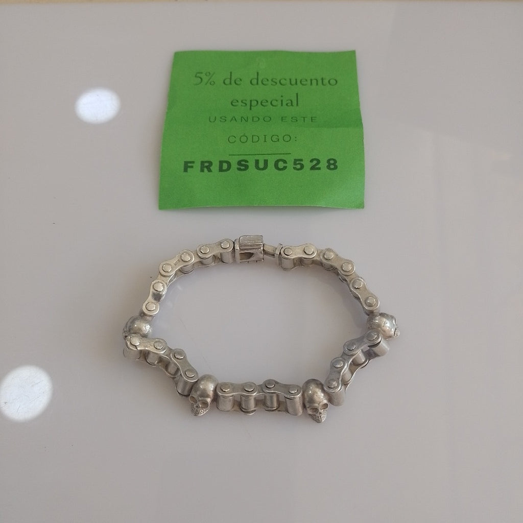 PULSERA PLATA 54.9 GRMS (SEMINUEVO)