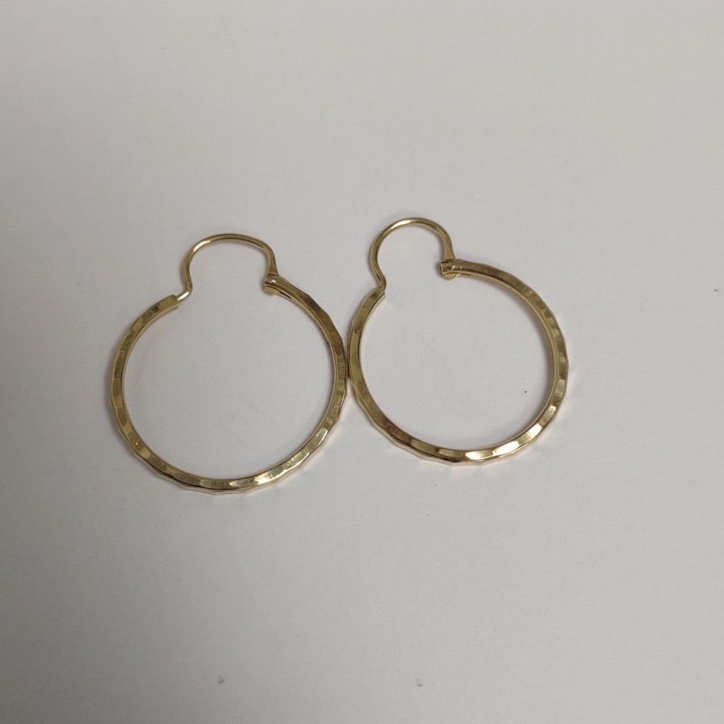 ARRACADAS PAR ORO 14 K 1.1 GRMS (SEMINUEVO)