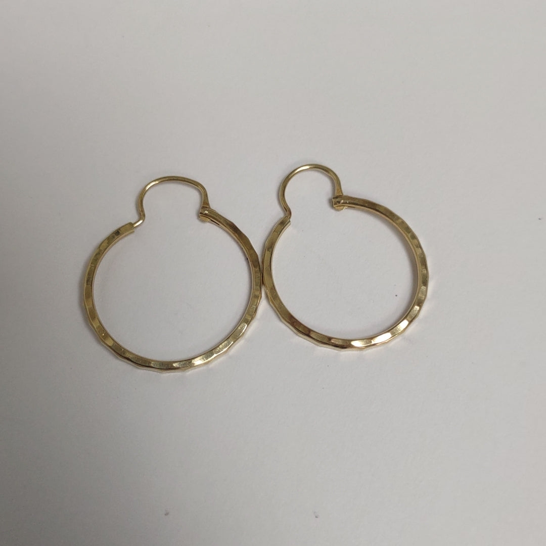 ARRACADAS PAR ORO 14 K 1.1 GRMS (SEMINUEVO)