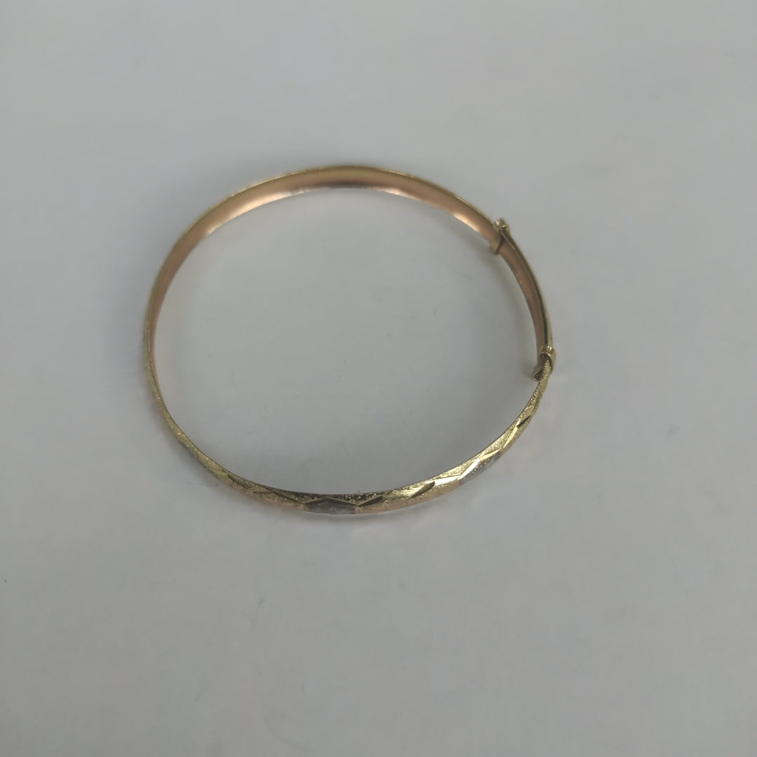 PULSERA RIGIDA ORO 10 K 5 GRMS (SEMINUEVO)