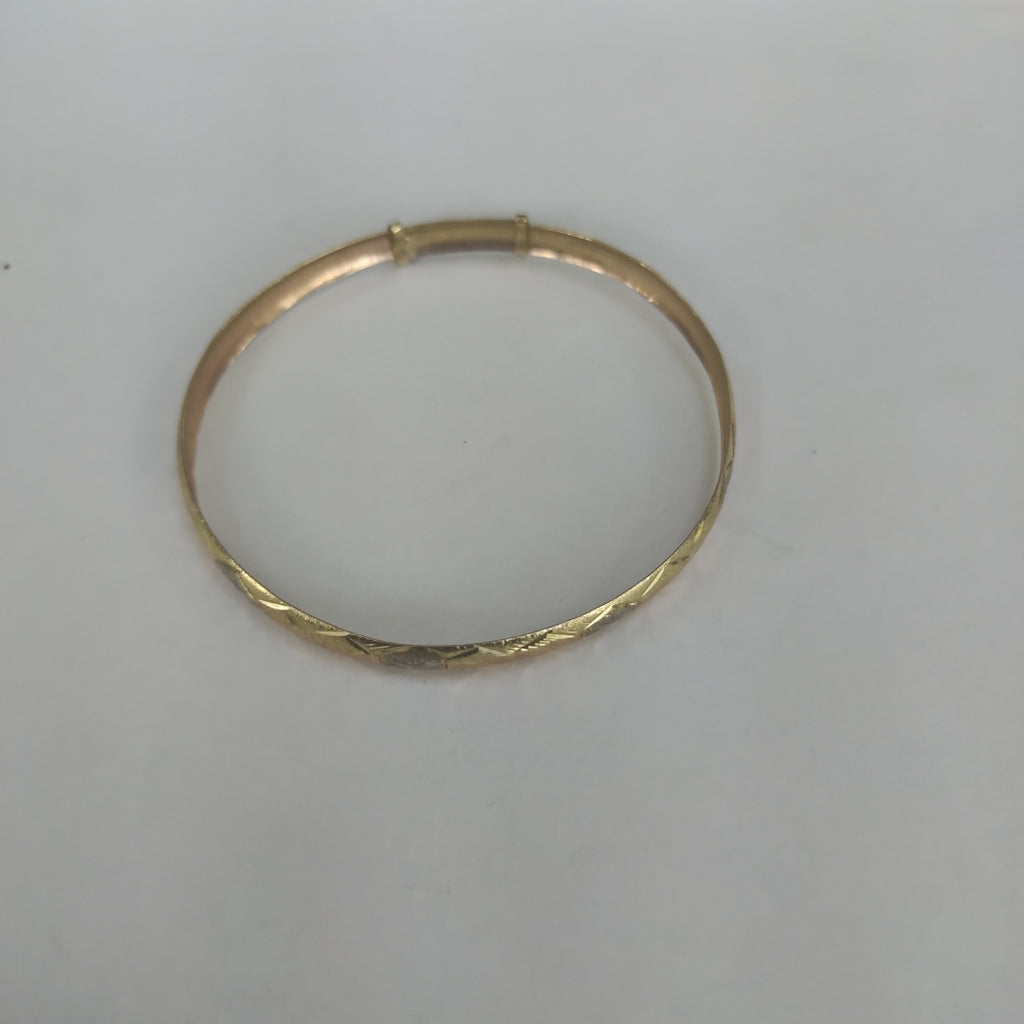 PULSERA RIGIDA ORO 10 K 5 GRMS (SEMINUEVO)