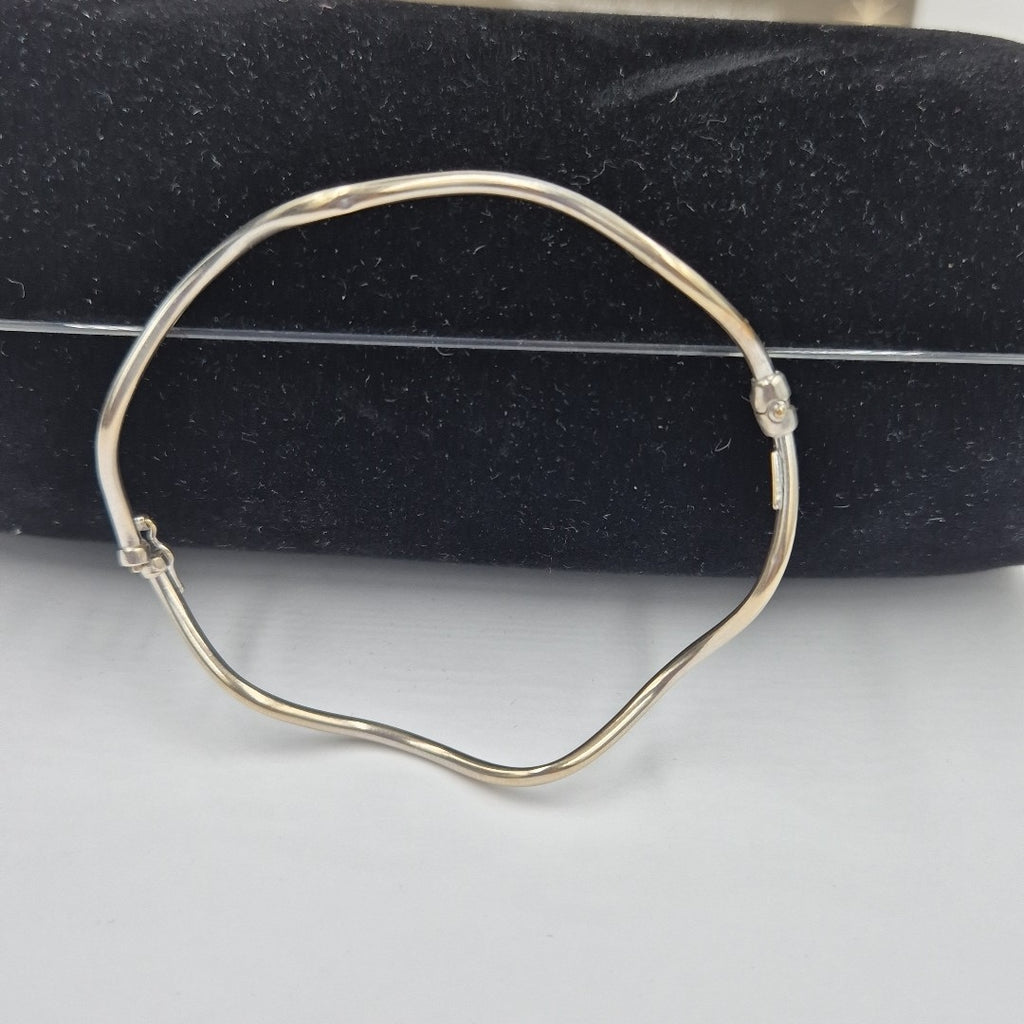 PULSERA RIGIDA ORO, ORO BLANCO 14 K 2.7 GRMS (SEMINUEVO)