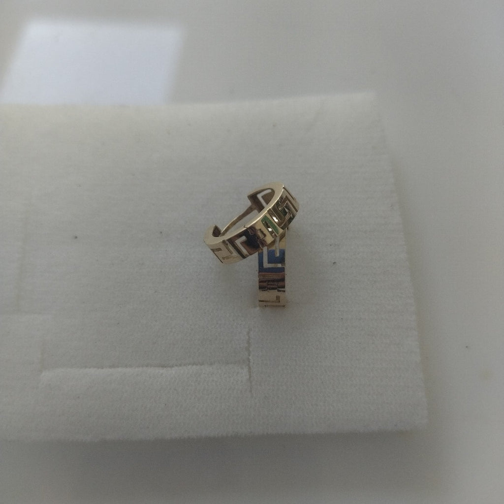 ARRACADAS PAR ORO 14 K 1.9 GRMS (SEMINUEVO)