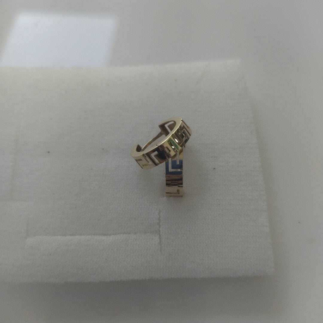 ARRACADAS PAR ORO 14 K 1.9 GRMS (SEMINUEVO)