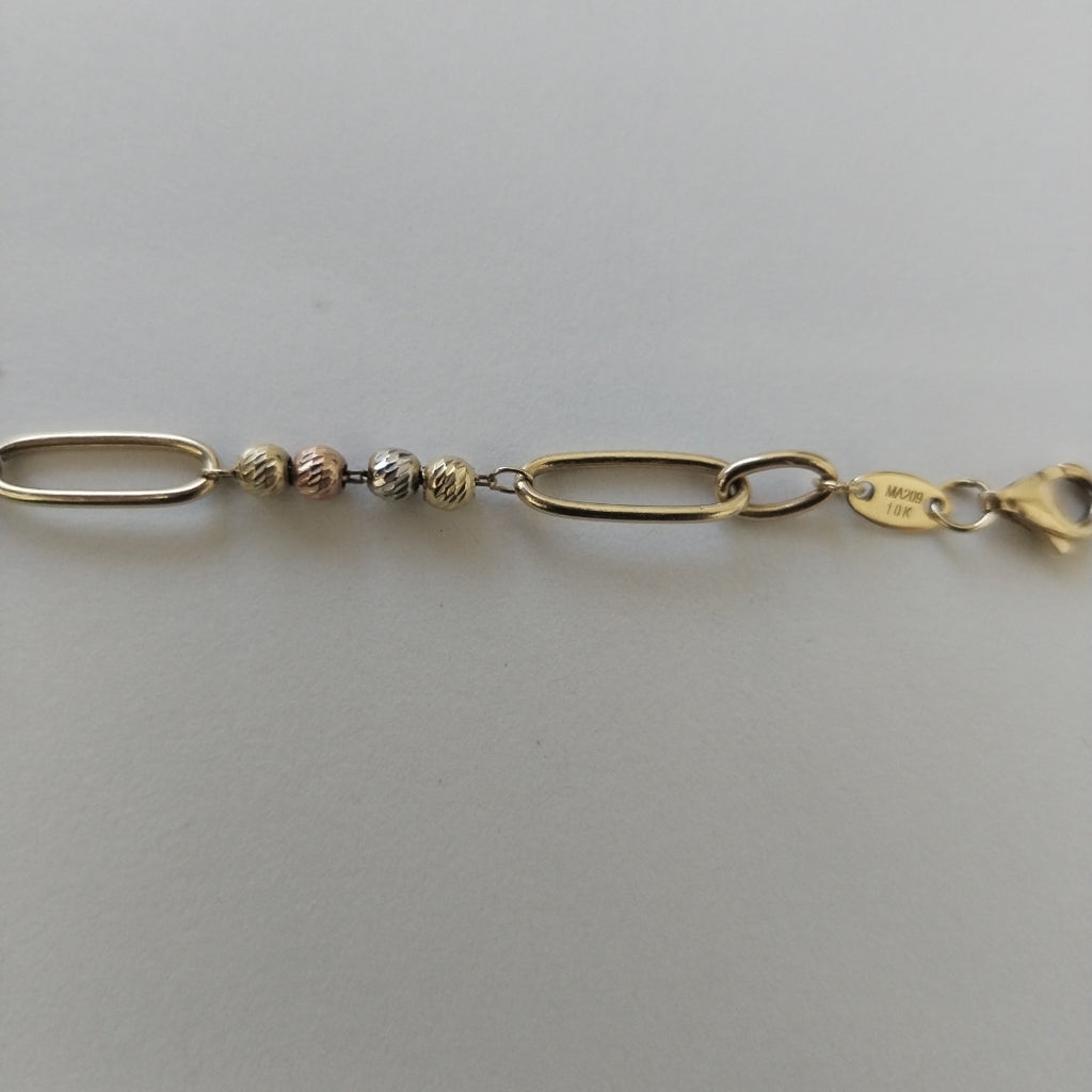 BRAZALETE ORO 10 K 4.2 GRMS (SEMINUEVO)