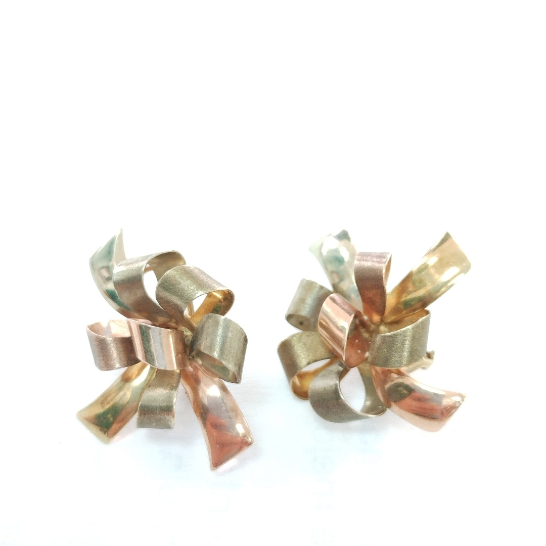 ARETES PAR ORO 10 K 5,20 GRMS (SEMINUEVO)