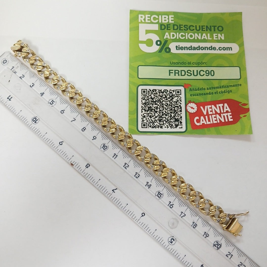 PULSERA ORO 14 K 43.5 GRMS (SEMINUEVO)