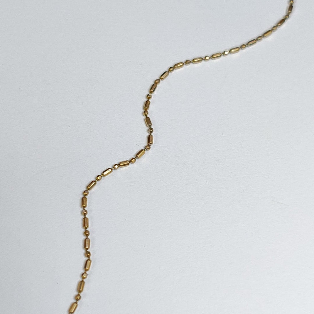 CADENA, CRUCIFIJO ORO 14 K 4.8 GRMS (SEMINUEVO)