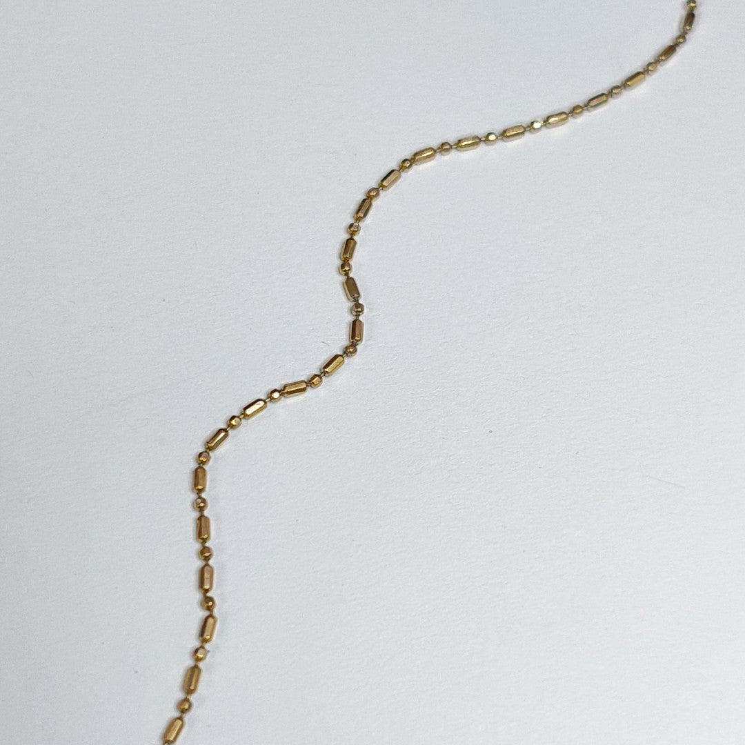 CADENA, CRUCIFIJO ORO 14 K 4.8 GRMS (SEMINUEVO)