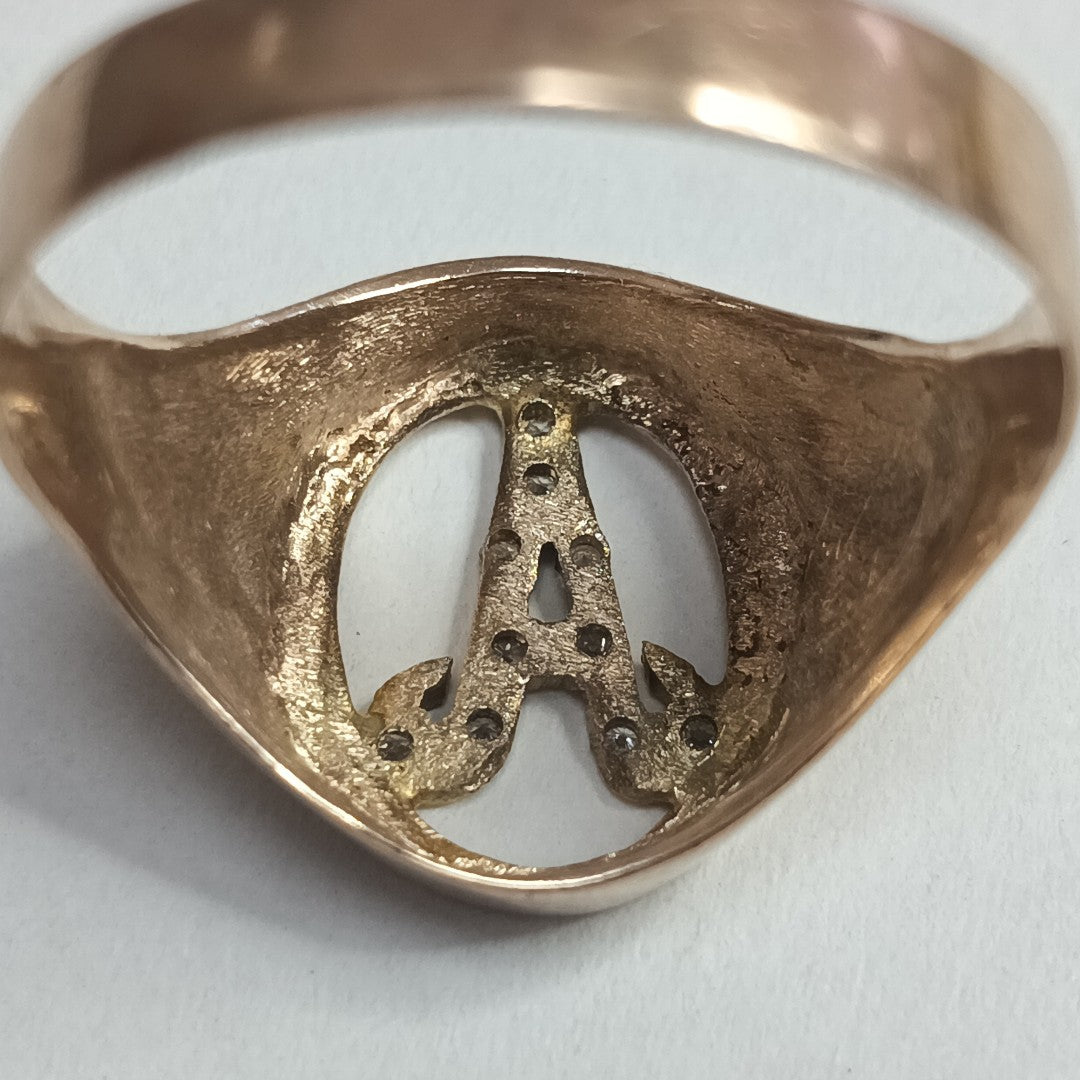 ANILLO ORO 8 K 3.2 GRMS (SEMINUEVO)