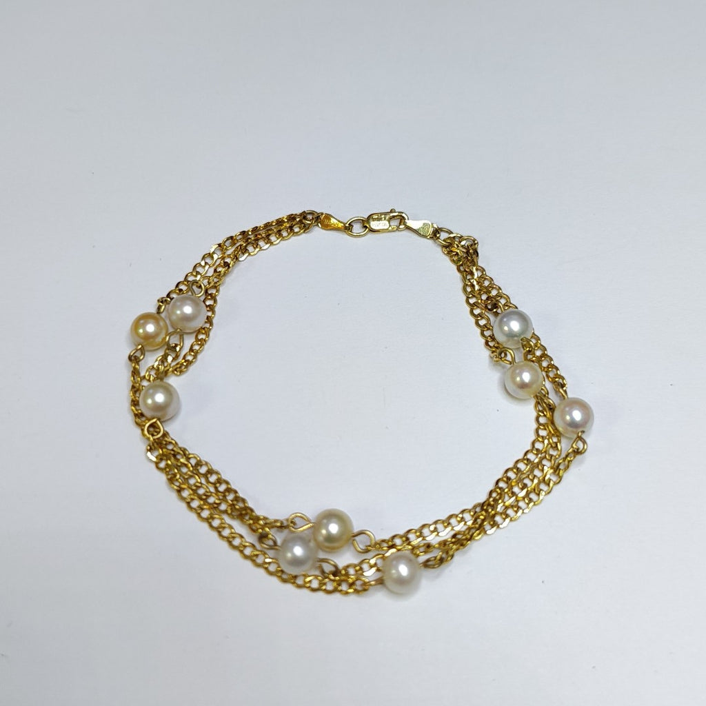 PULSERA ORO 14 K 6.8 GRMS (SEMINUEVO)