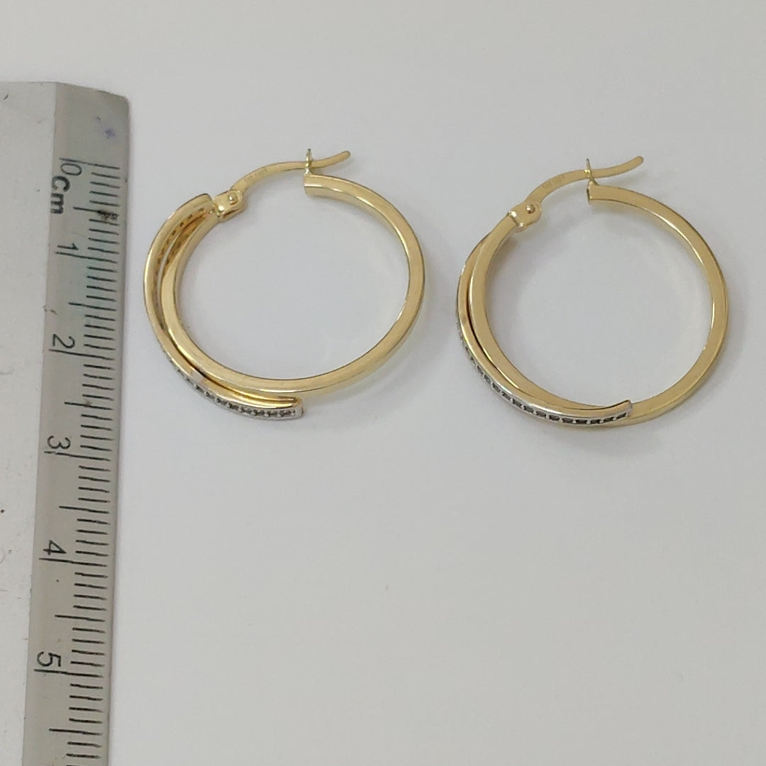 ARRACADAS PAR ORO 10 K 2.6 GRMS (SEMINUEVO)