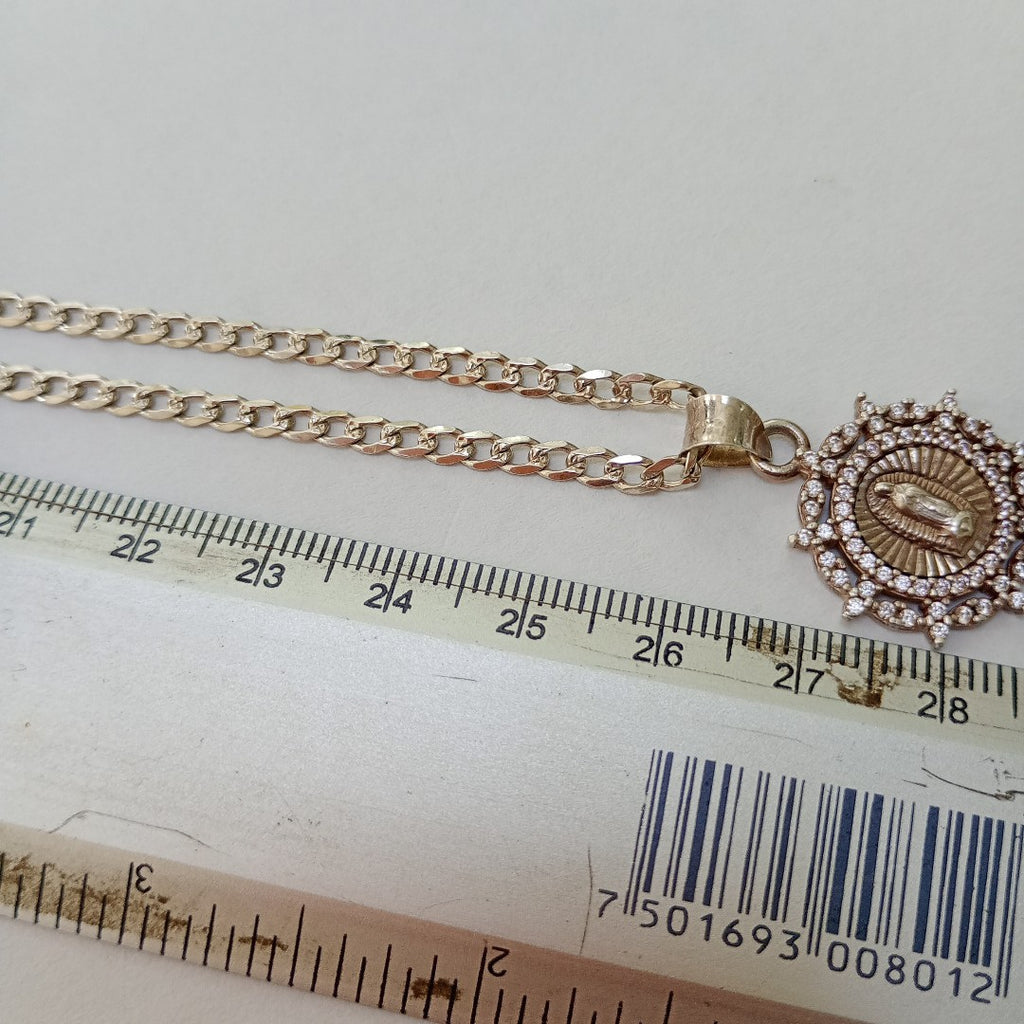 CADENA, DIJE PLATA 9.8 GRMS (SEMINUEVO)