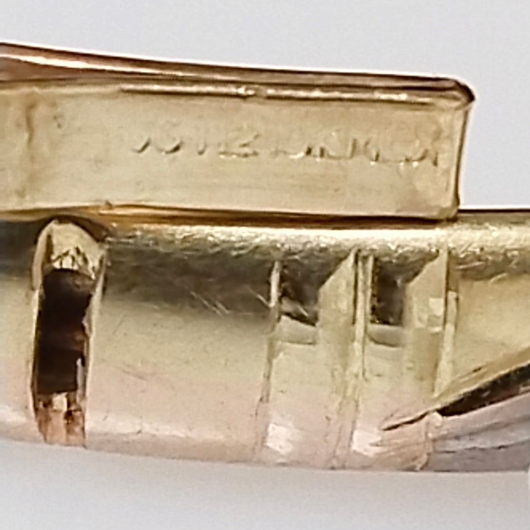 PULSERA RIGIDA ORO 10 K 4.3 GRMS (SEMINUEVO)
