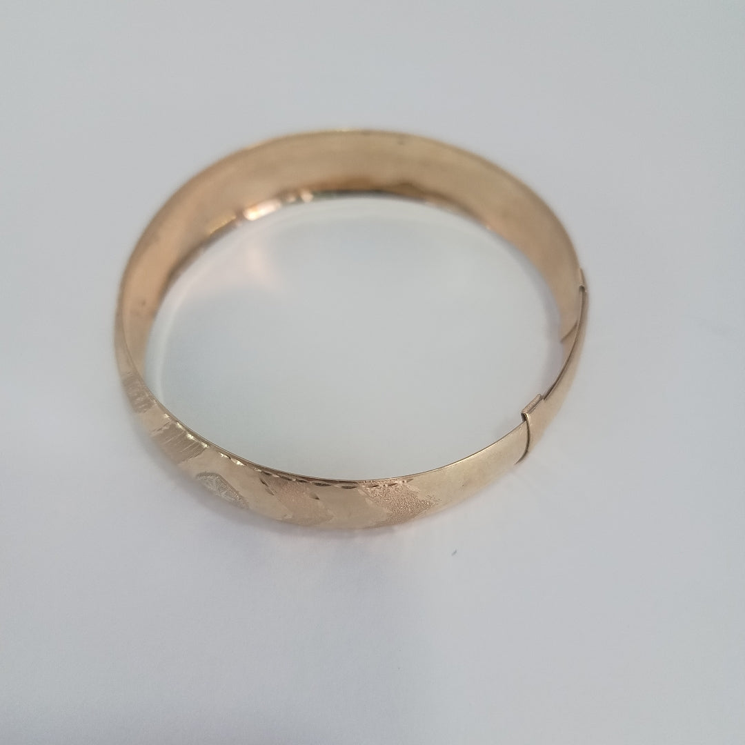 PULSERA RIGIDA ORO 10 K 11.1 GRMS (SEMINUEVO)