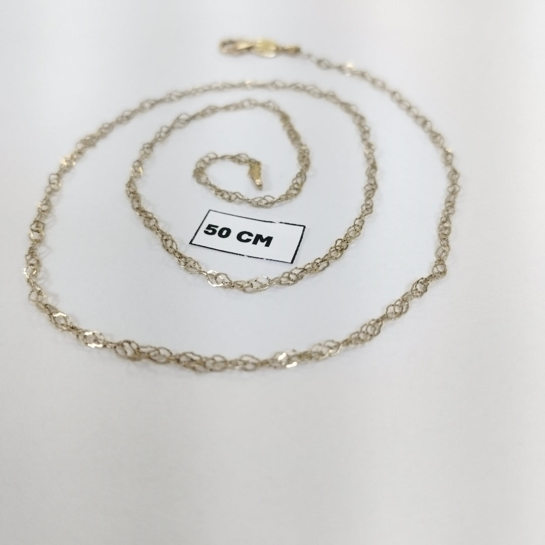 CADENA ORO 14 K 2,10 GRMS (SEMINUEVO)