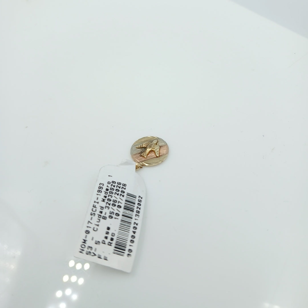 DIJE ORO,ORO COMBINADO 10 K 1,10 GRMS (SEMINUEVO)