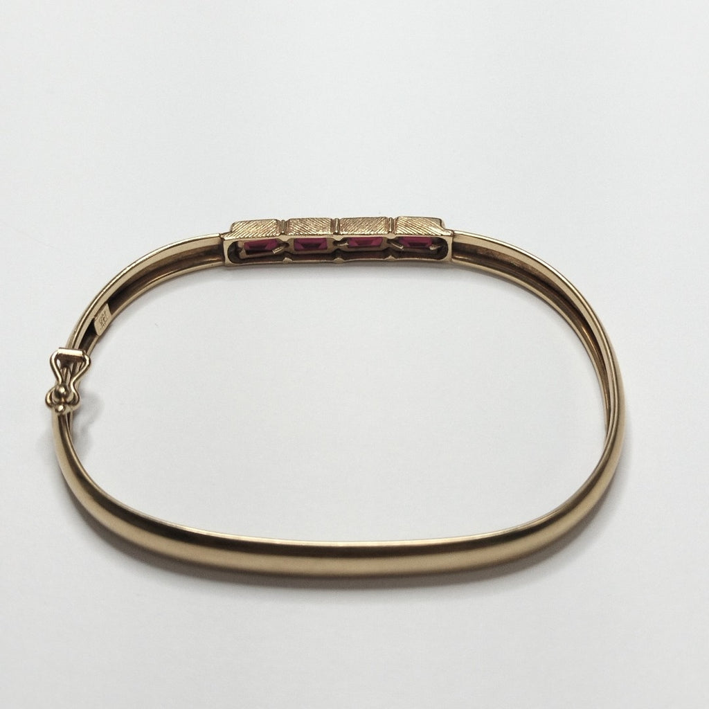 PULSERA RIGIDA ORO 14 K 9,20 GRMS (SEMINUEVO)