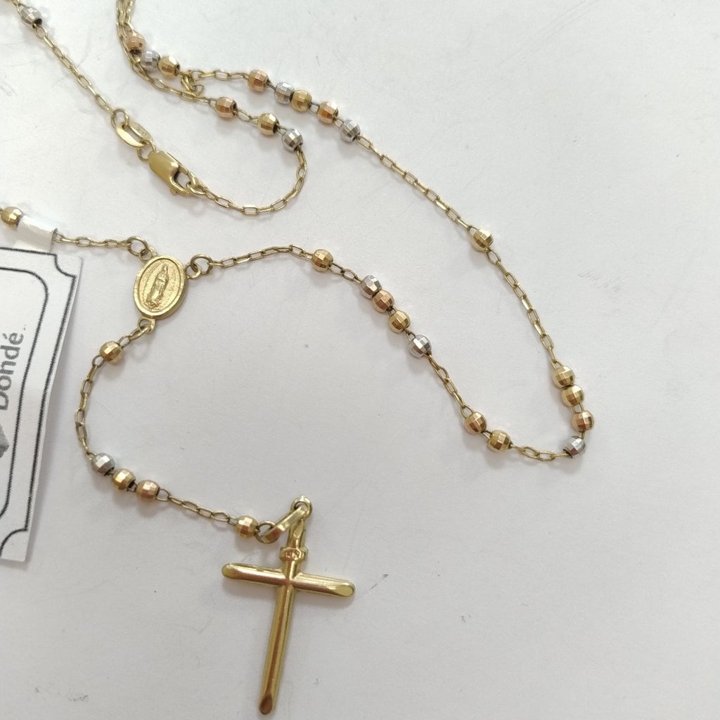 ROSARIO ORO COMBINADO 14 K 6.7 GRMS (SEMINUEVO)