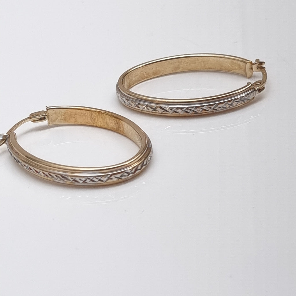 ARRACADAS PAR ORO 14 K 3 GRMS (SEMINUEVO)