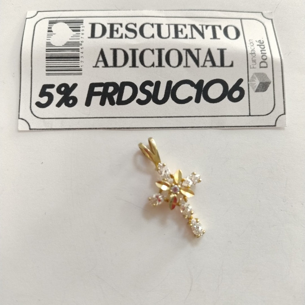 CRUZ ORO 10 K 2,70 GRMS (SEMINUEVO)