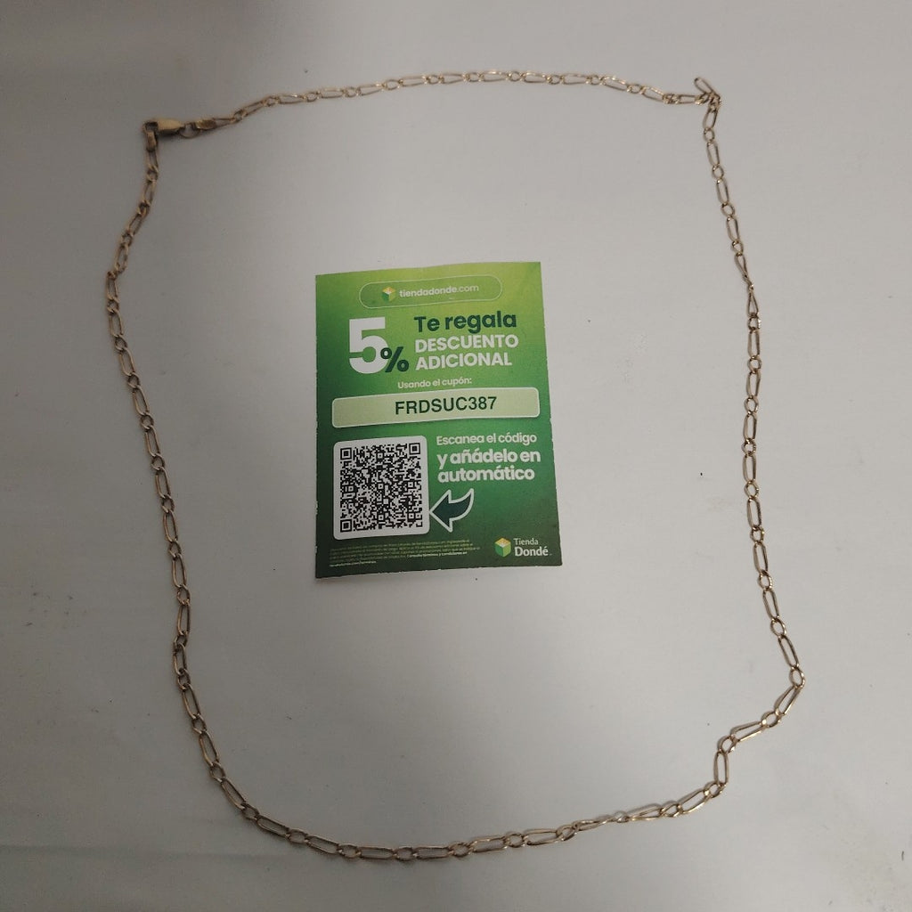 CADENA ORO 14 K 5 GRMS (SEMINUEVO)