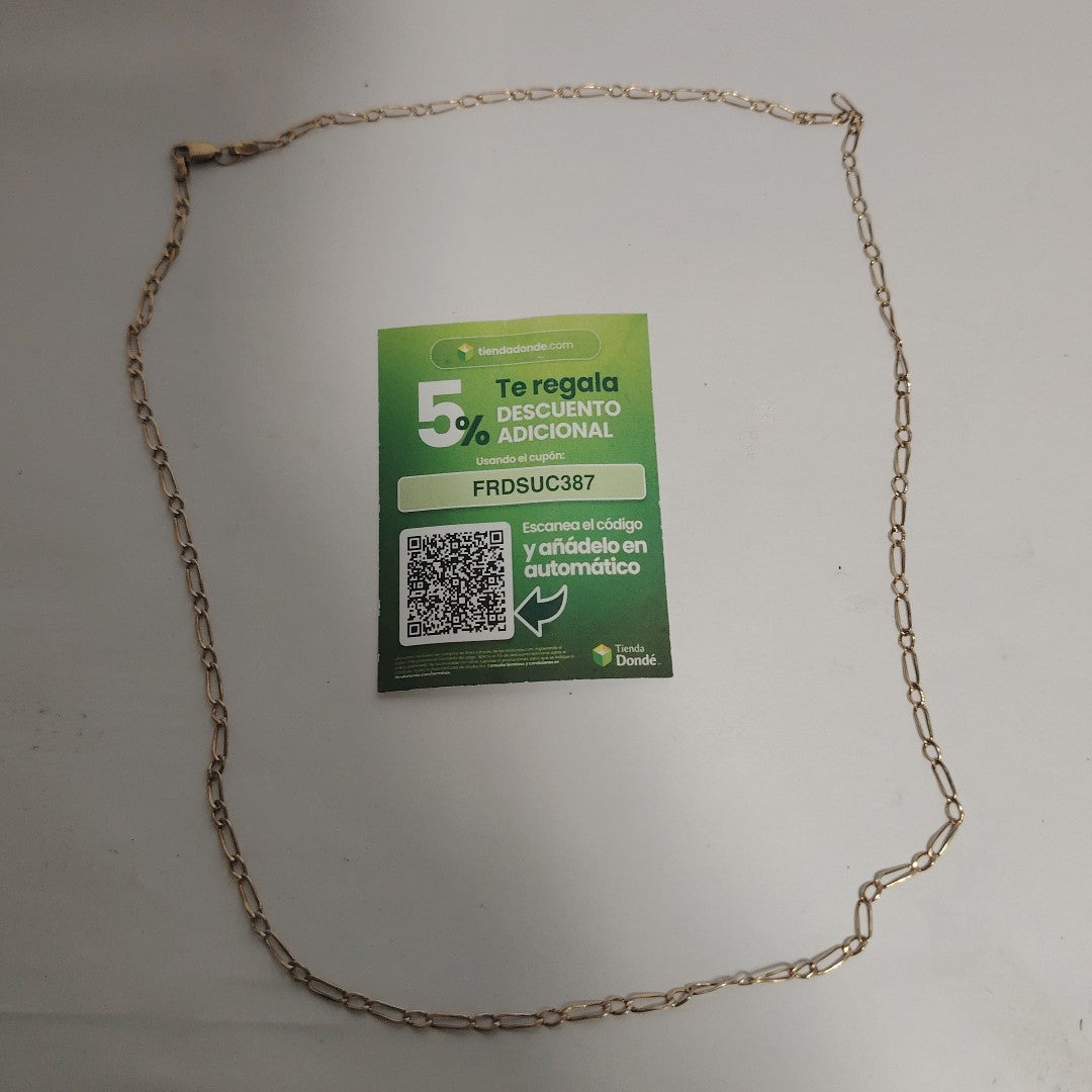 CADENA ORO 14 K 5 GRMS (SEMINUEVO)