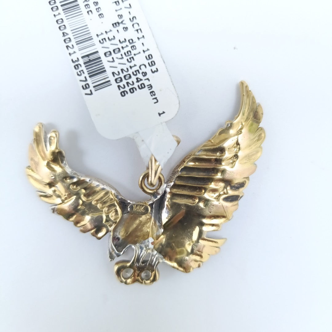 DIJE ORO, RODIADO 14 K 8 GRMS (SEMINUEVO)