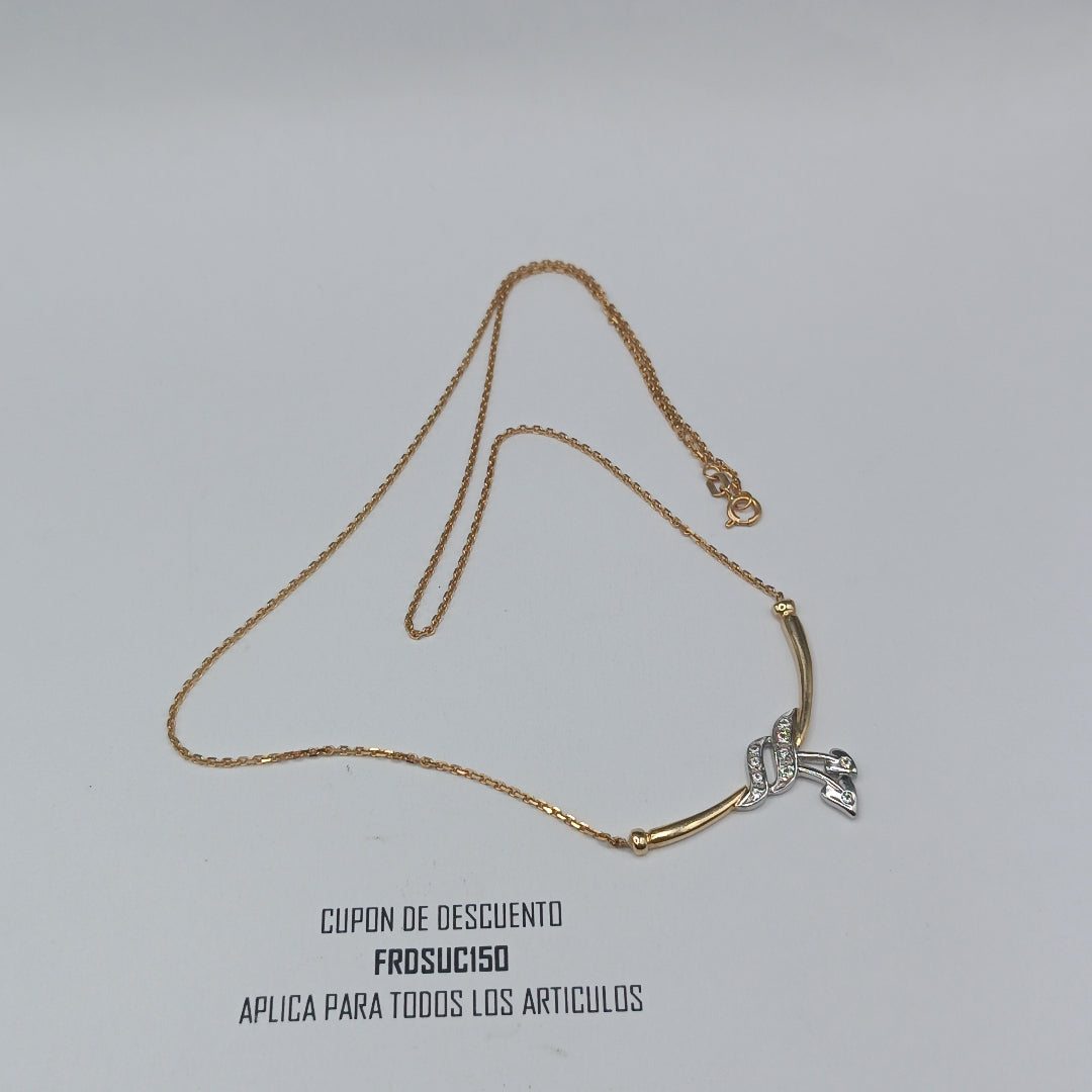 GARGANTILLA ORO 14 K 5.7 GRMS (SEMINUEVO)