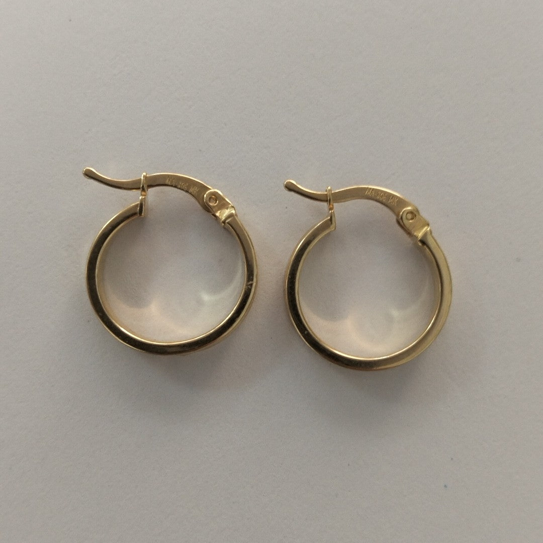ARRACADAS ORO 14K 1.4 (NUEVO)