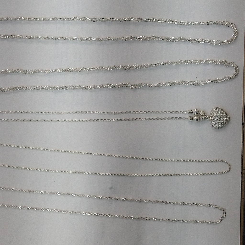 CADENA, DIJE PLATA 23.8 GRMS (SEMINUEVO)