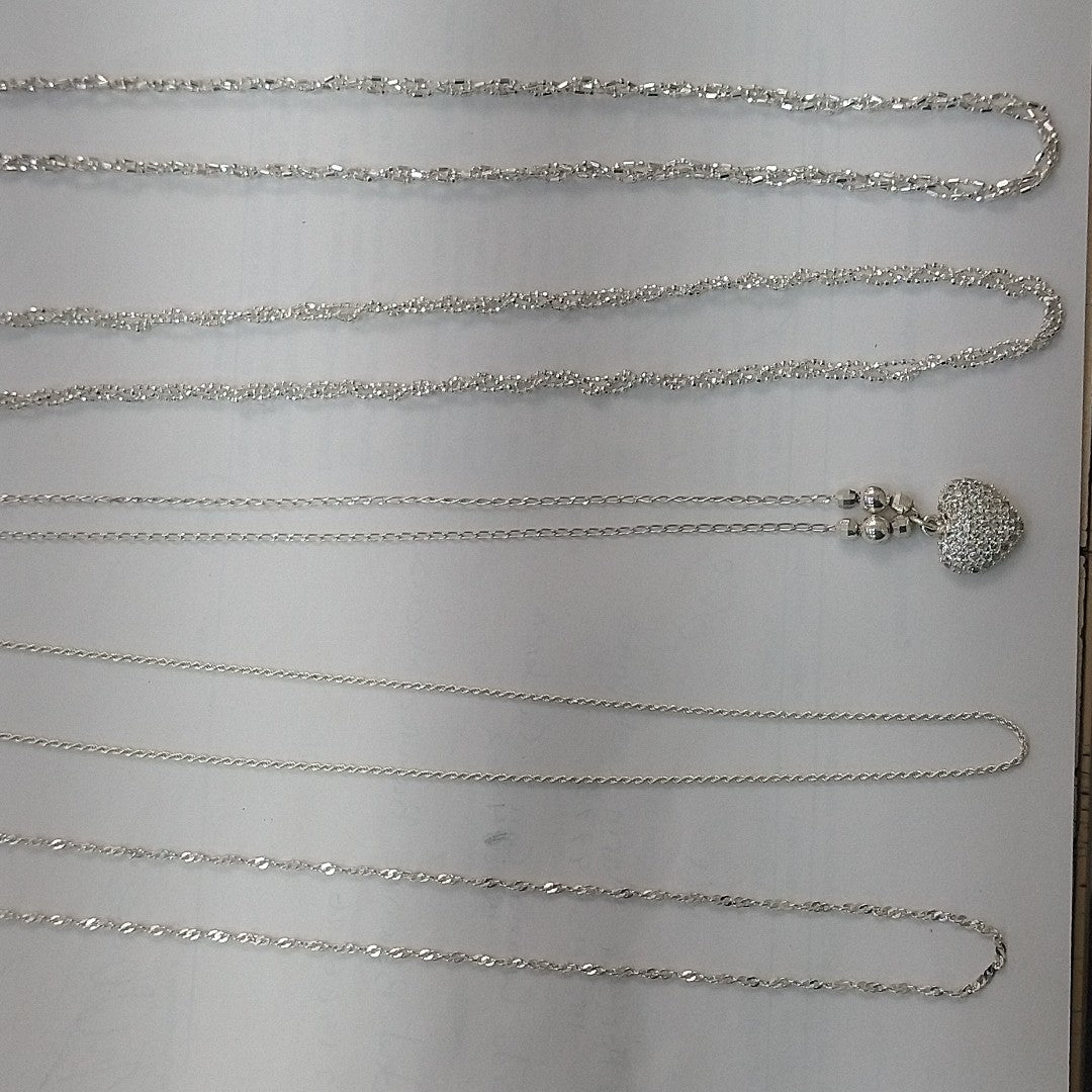 CADENA, DIJE PLATA 23.8 GRMS (SEMINUEVO)