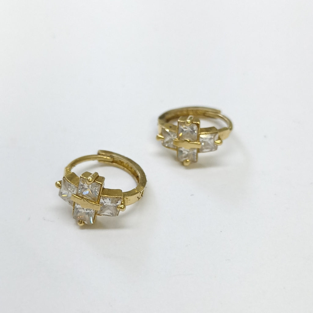 ARETES PAR ORO 14 K 2.4 GRMS (SEMINUEVO)