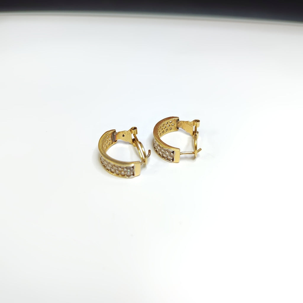 ARRACADAS PAR ORO 14 K 4,80 GRMS (SEMINUEVO)