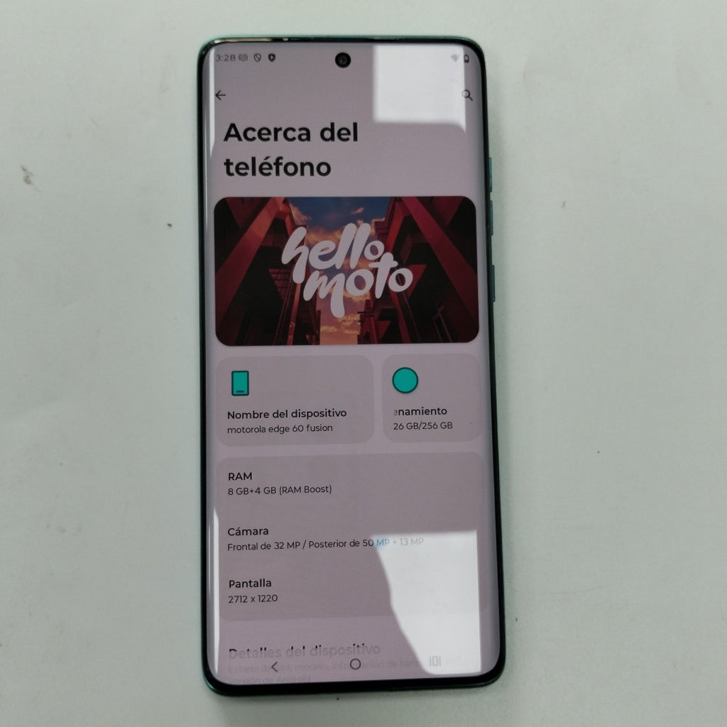 CELULAR MOTOROLA EDGE 60 FUSION XT2503-1 (2025) 256 GB 8 GB RAM (SEMINUEVO)